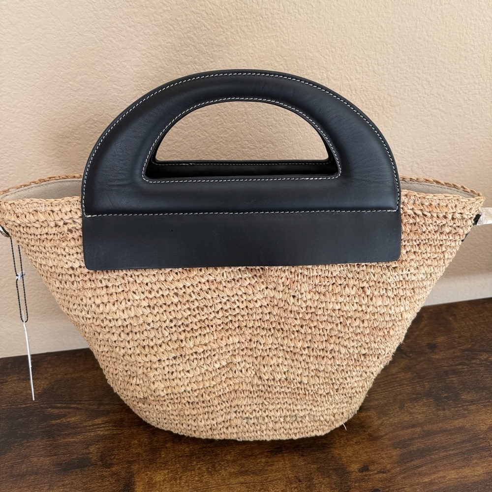 Jason Wu Rose Straw Tote Bag - Picture 8 of 13